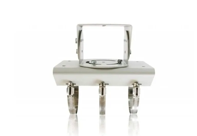 Soporte Adaptador de Montaje en Poste para Cámaras Bullet CCTV