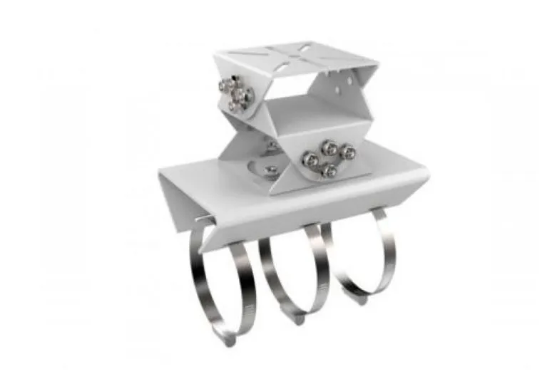 Soporte Adaptador de Montaje en Poste para Cámaras Bullet CCTV