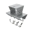 Soporte Adaptador de Montaje en Poste para Cámaras Bullet CCTV