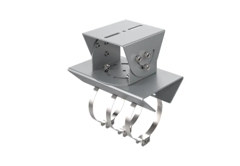 Soporte Adaptador de Montaje en Poste para Cámaras Bullet CCTV